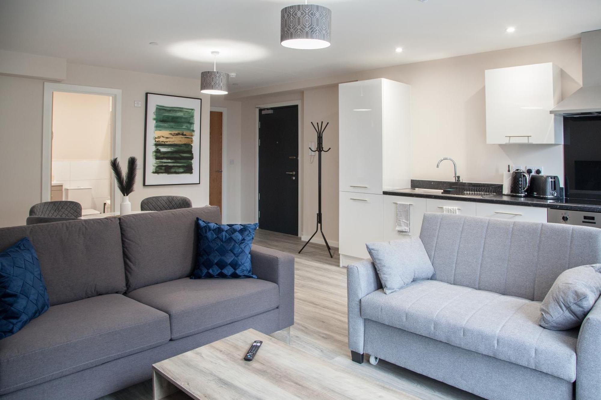 Modern 2Bd Apartment In Manchester City エクステリア 写真