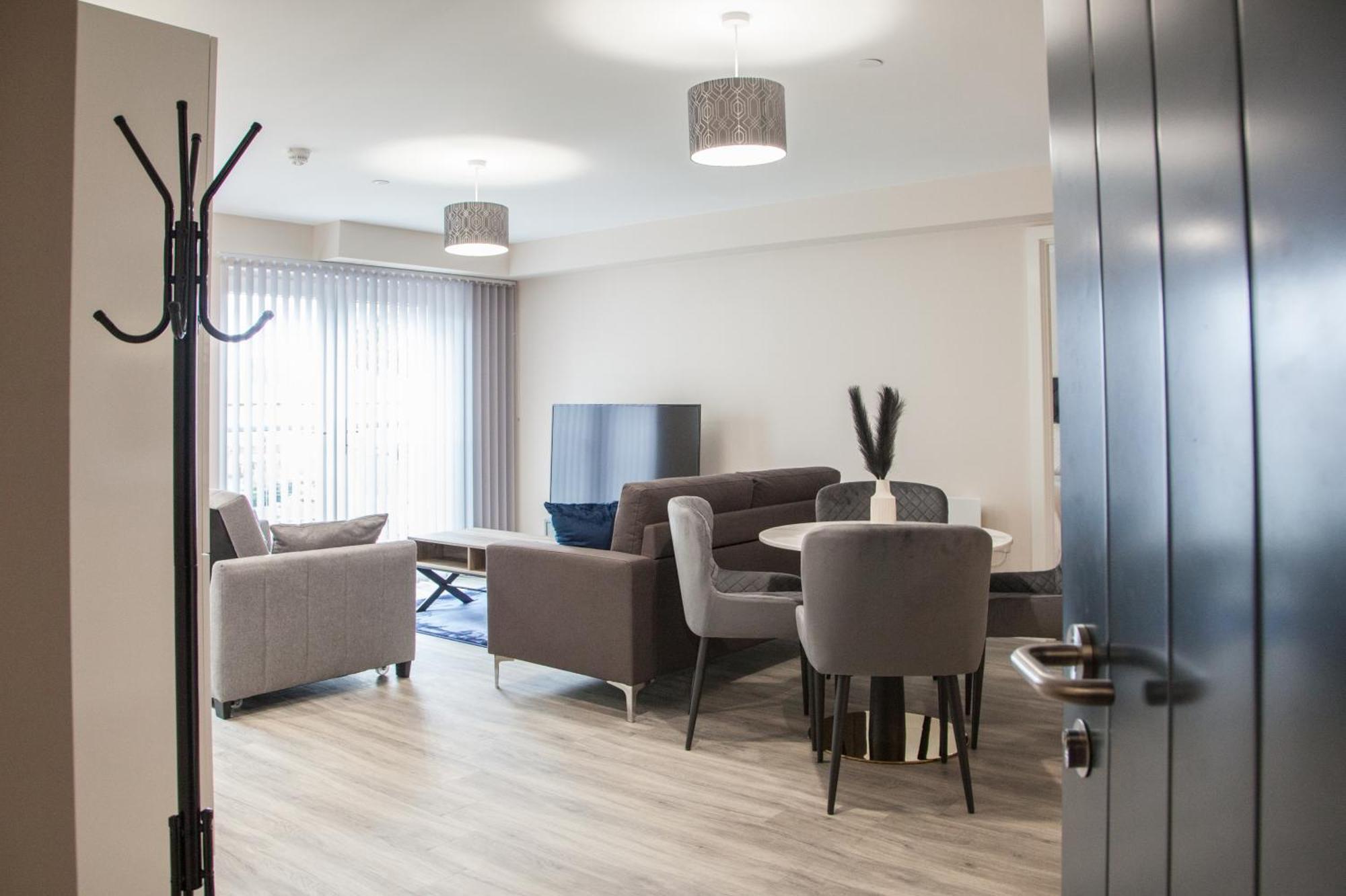 Modern 2Bd Apartment In Manchester City エクステリア 写真