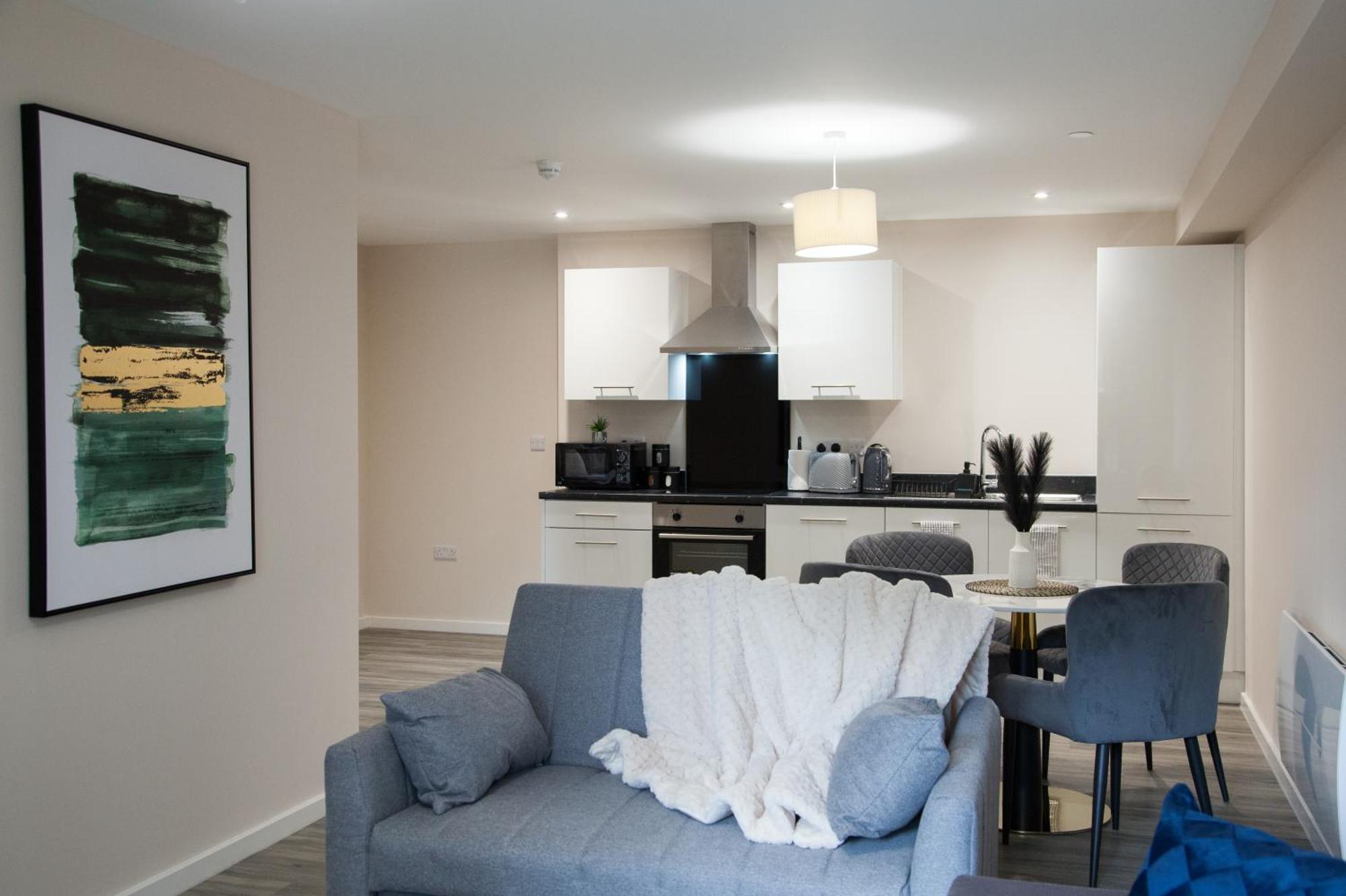 Modern 2Bd Apartment In Manchester City エクステリア 写真