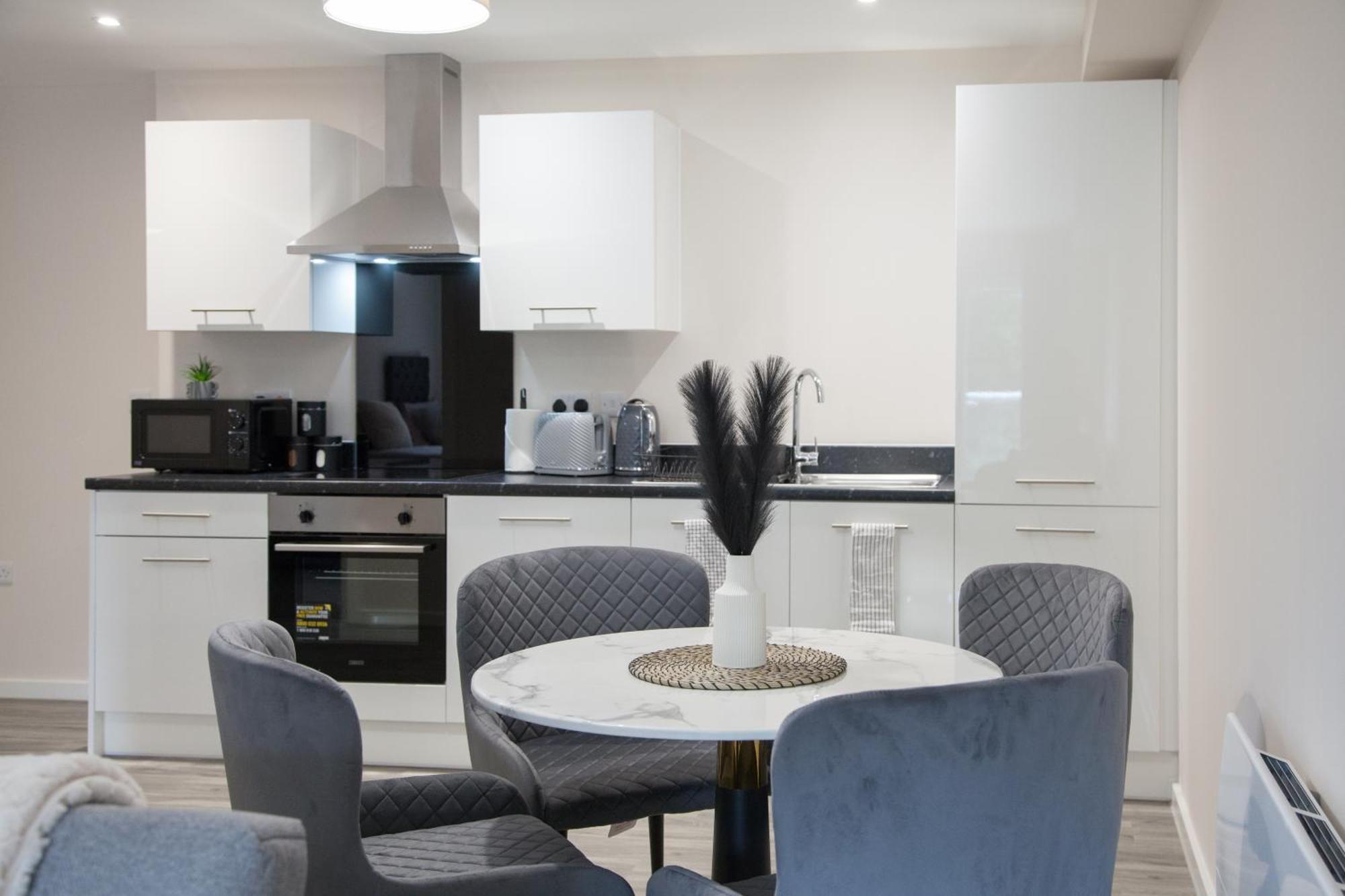 Modern 2Bd Apartment In Manchester City エクステリア 写真