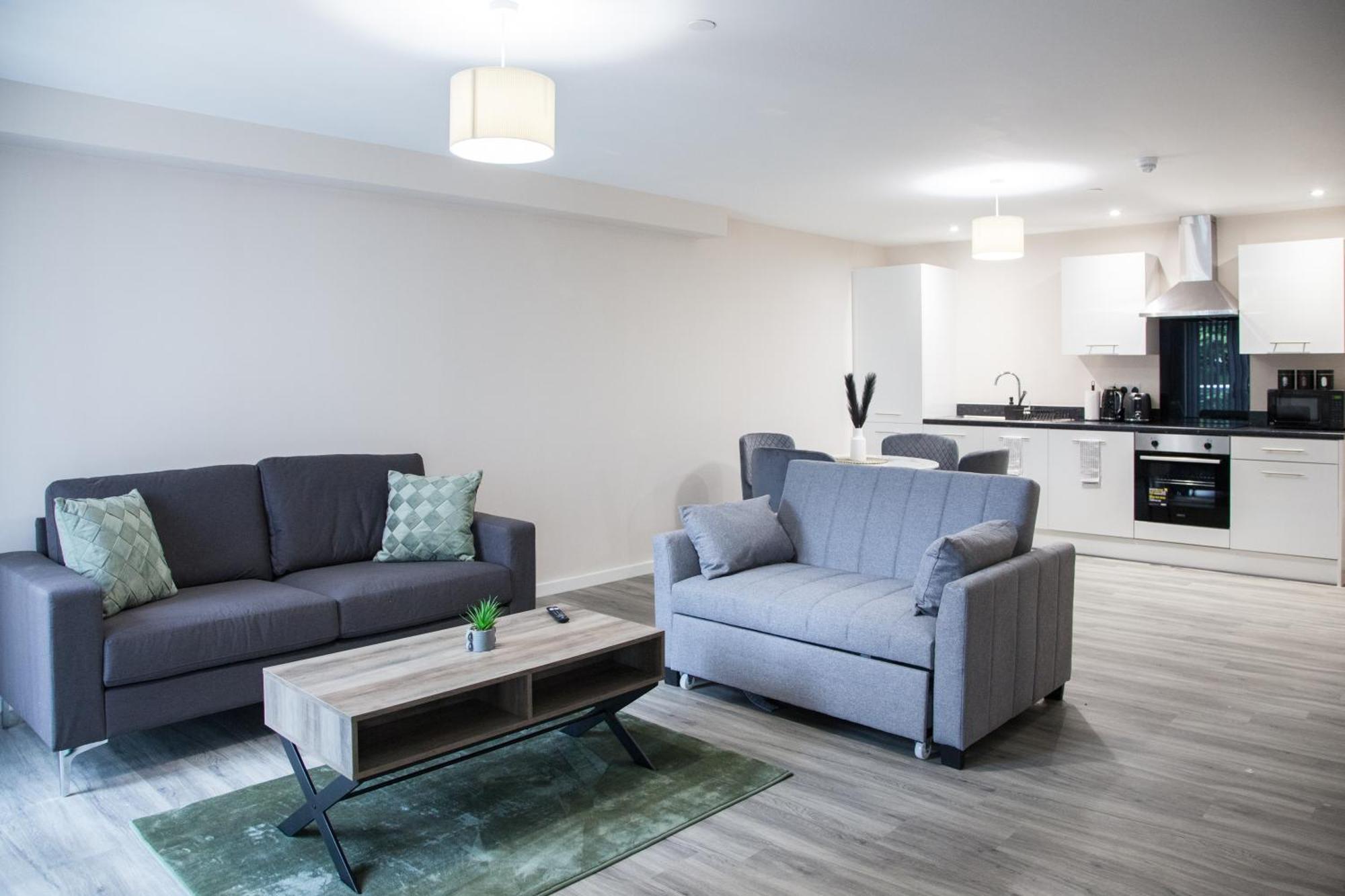 Modern 2Bd Apartment In Manchester City エクステリア 写真
