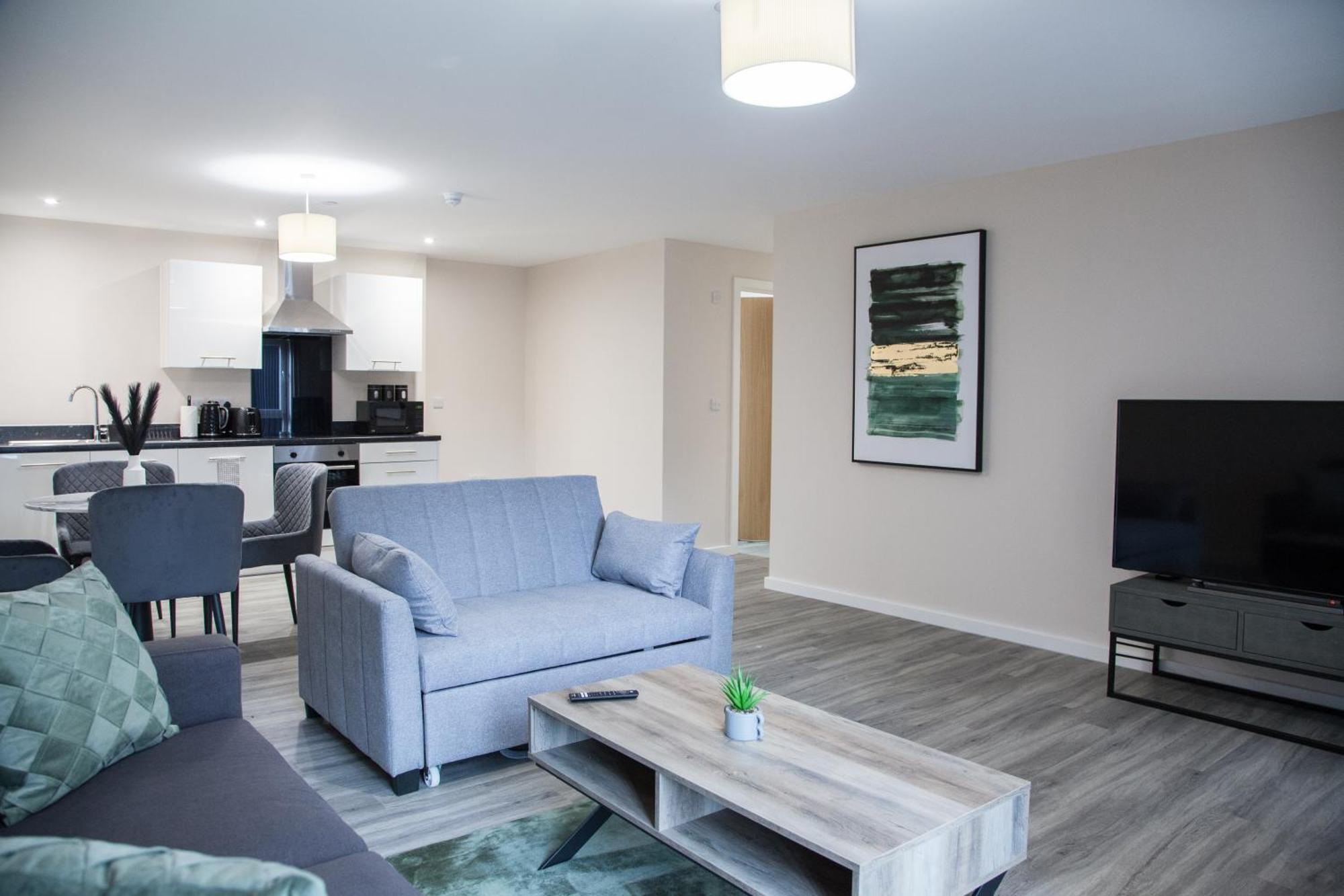 Modern 2Bd Apartment In Manchester City エクステリア 写真