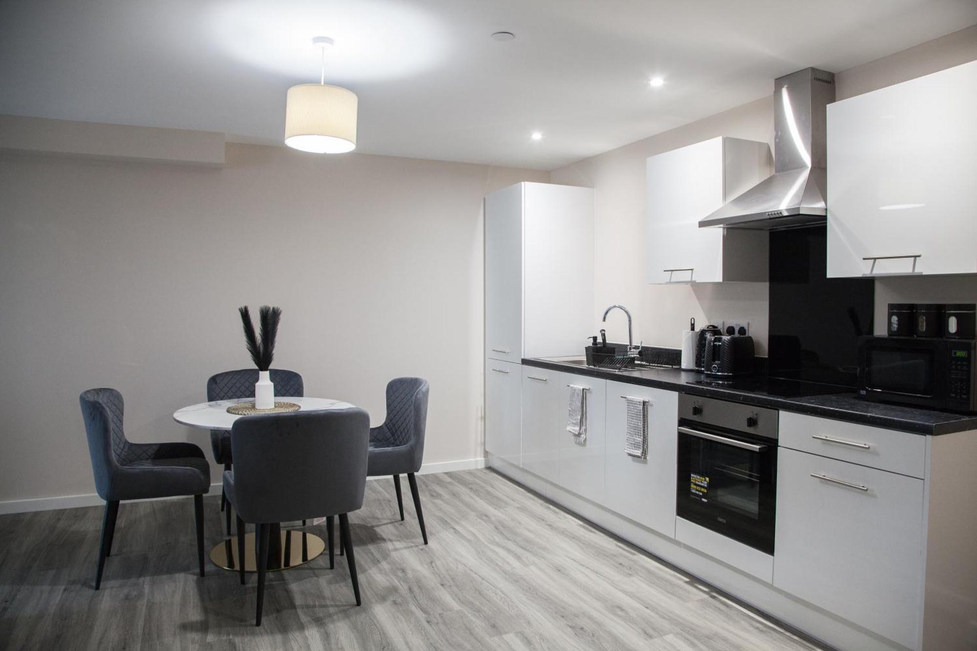 Modern 2Bd Apartment In Manchester City エクステリア 写真
